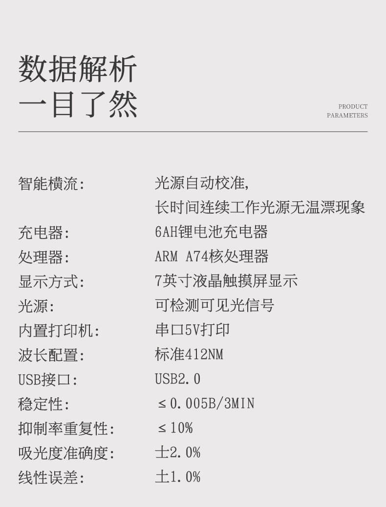 食品重金屬快速測(cè)定儀