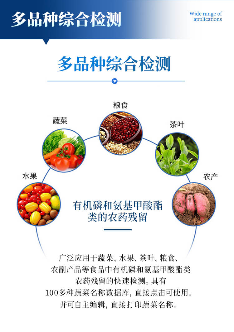 便攜式農(nóng)藥殘留檢測(cè)儀